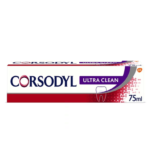 Corsodyl Ultra Clean Toothpaste – 75ml