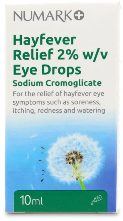 Numark Hayfever Relief 2% w/v Eye Drops
