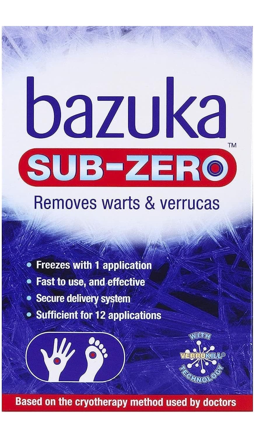 Bazuka Sub Zero Warts & Verucca