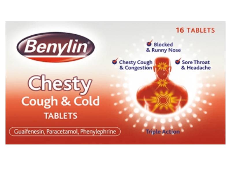 Benylin Chesty Cough and Cold Tablets