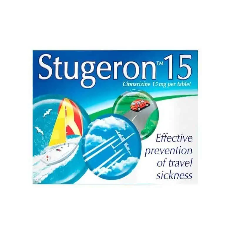 Stugeron Travel Tablets Pack of 15
